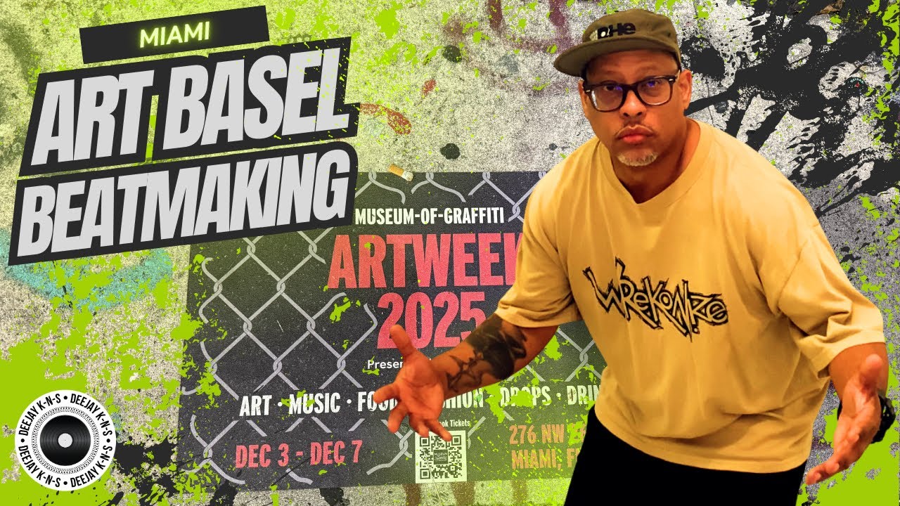 Flipping Samples Into Boom Bap Beats During Art Basel Miami
