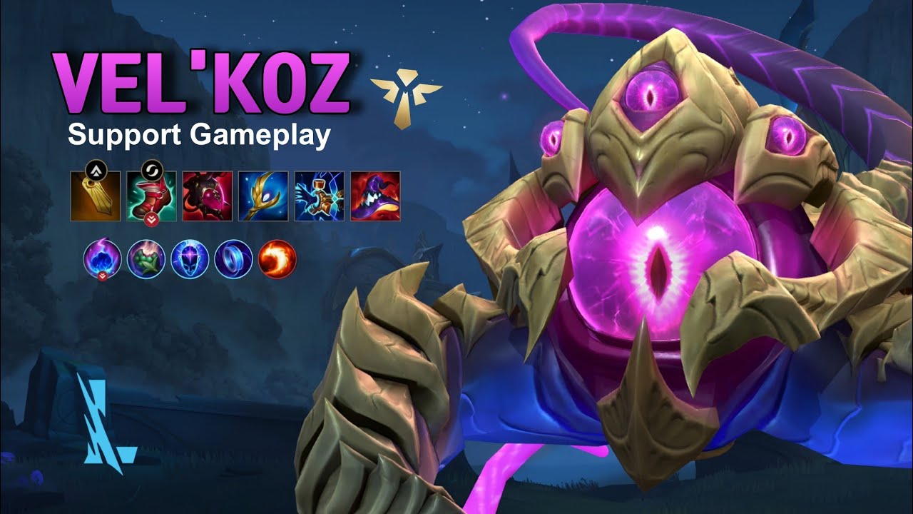 Vel'Koz Support is so Annoying! | Ranked Wild Rift Season 19