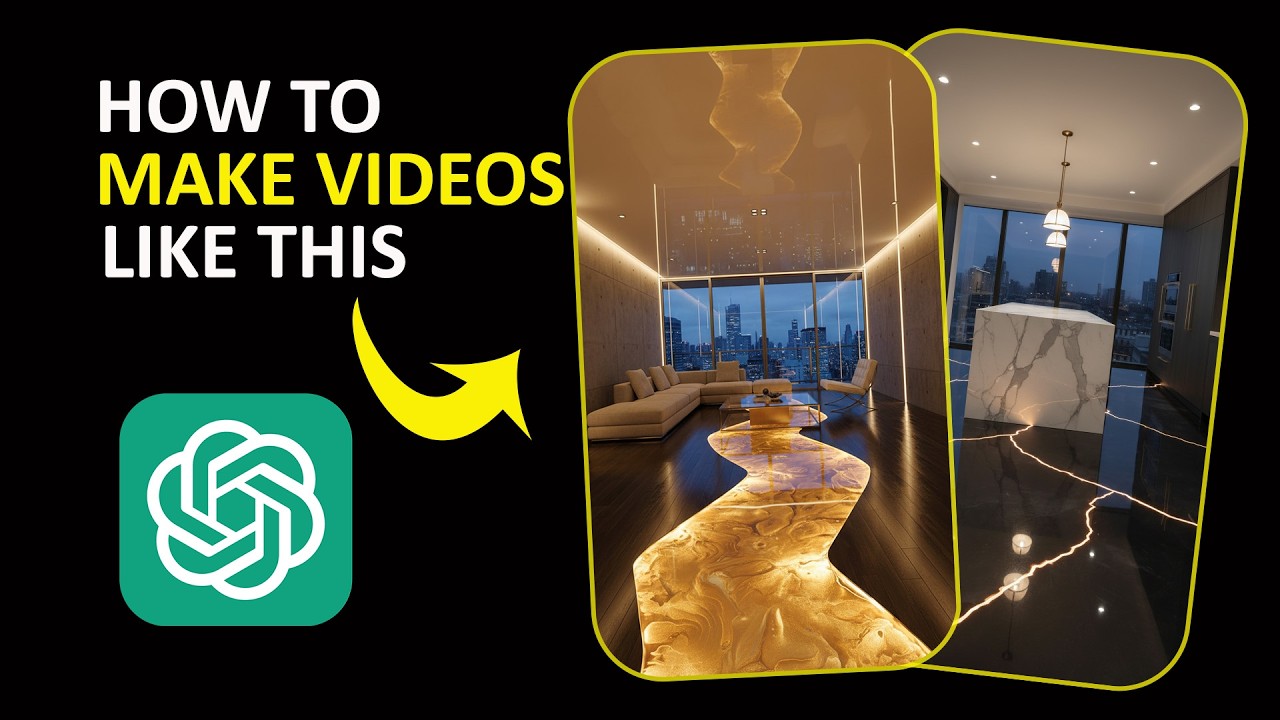 How to Make Luxury Interior Flow Transformation Timelapse With AI (Step-by-Step)