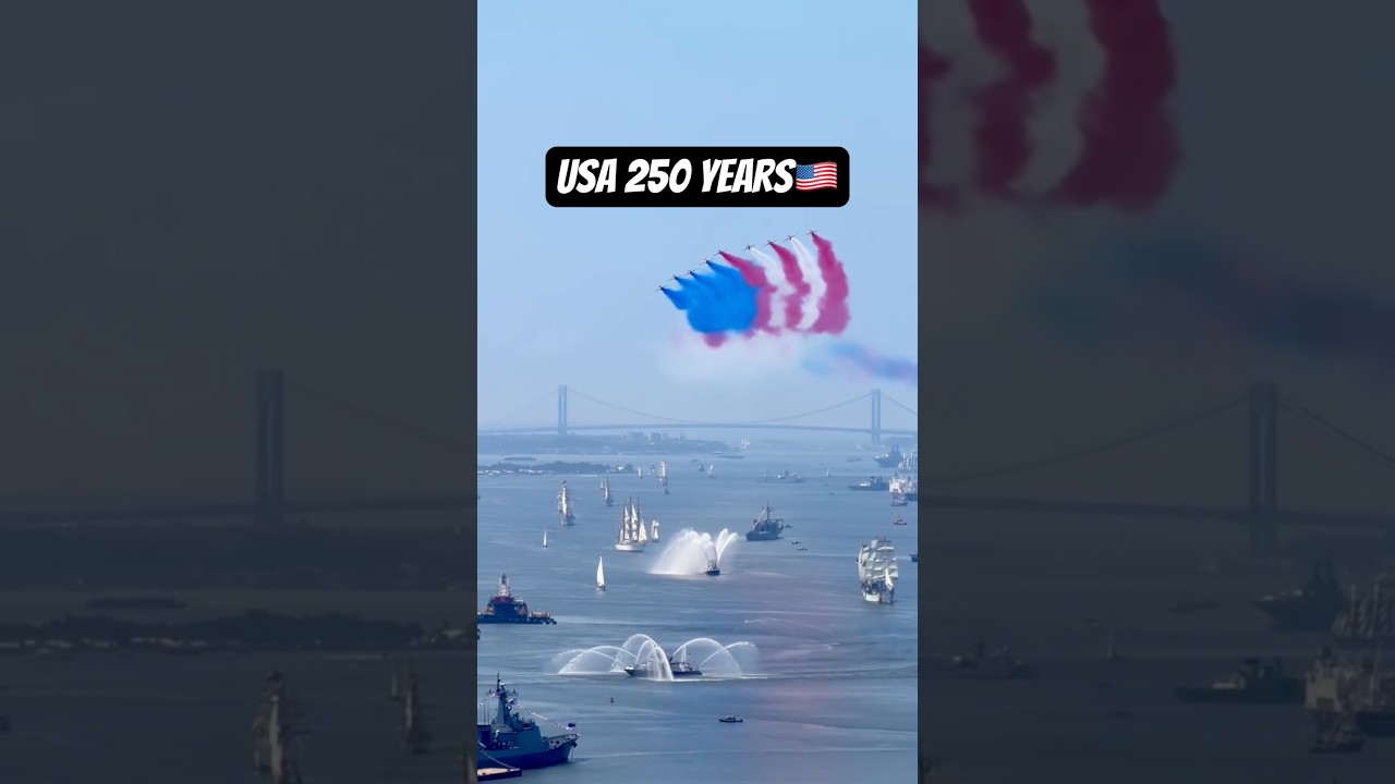 Шоу в честь 250-летия США🇺🇸🎉 #сша #сша250 #америка #армиясша #shortsсша