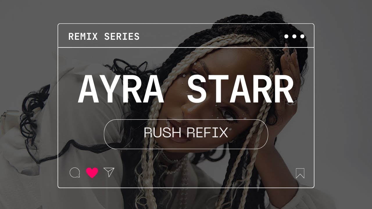 Amazing🫢: Watch how I remixed Ayra Starr's Rush using Audacity