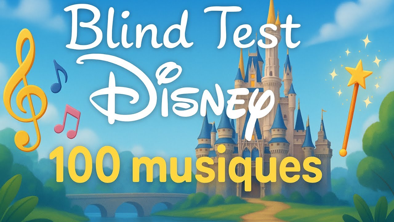 Blind Test : Disney &ndash; 100 Extraits