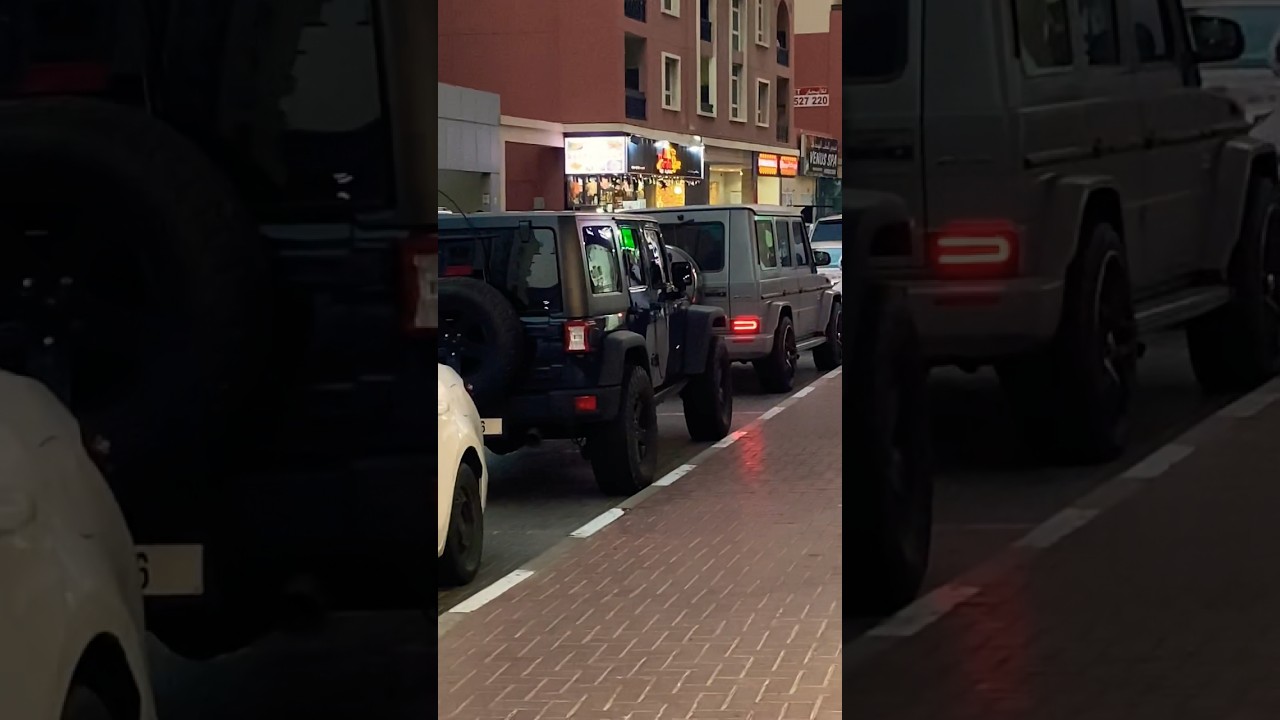 Brabus G Wagon G63 x2 in Dubai #car #automobile #cars #drift #dubai#keşfet#evolution#luxury #explore