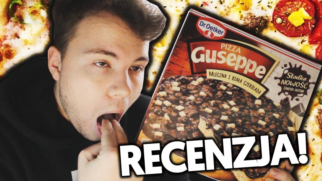 TESTUJEMY CZEKOLADOWĄ PIZZĘ (GUSEPPE)