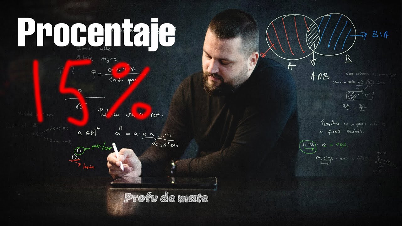 Cum calculam un procentaj?