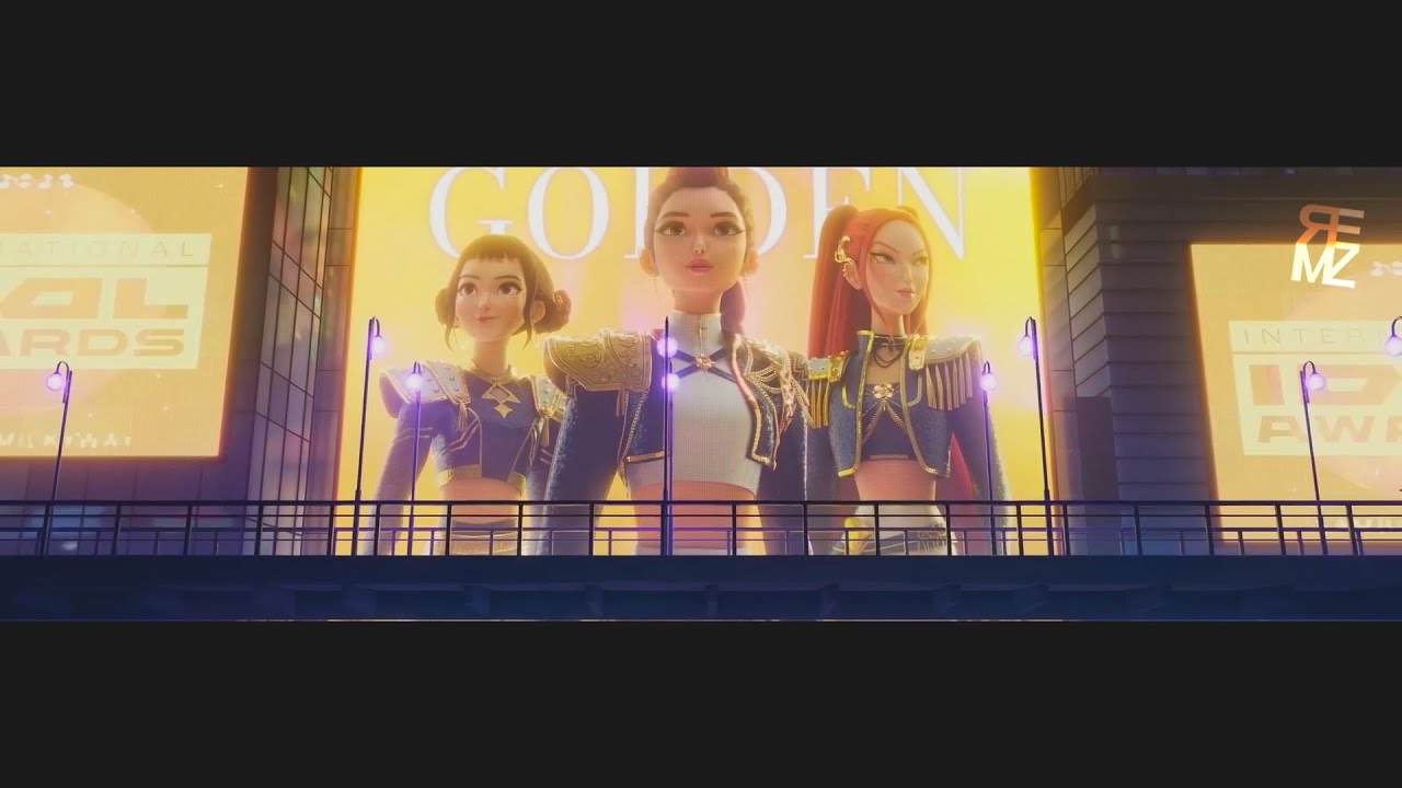 HUNTRIX & IVE - Golden + REBEL HEART + I AM | MASHUP