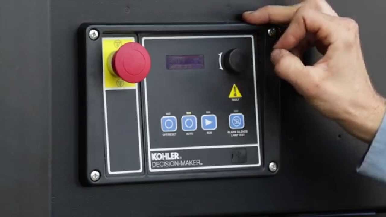Basic Operation and Maintenance of Kohler Diesel and Gas Generator Sets.