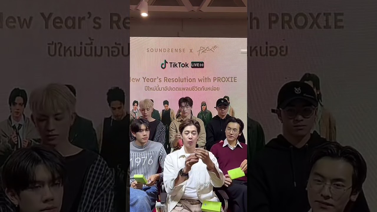 Tiktok Live | 13.01.2025 | : @soundsense (Gun,Kim,Chokun,Gorn,Onglee,Victor) #PROXIEth