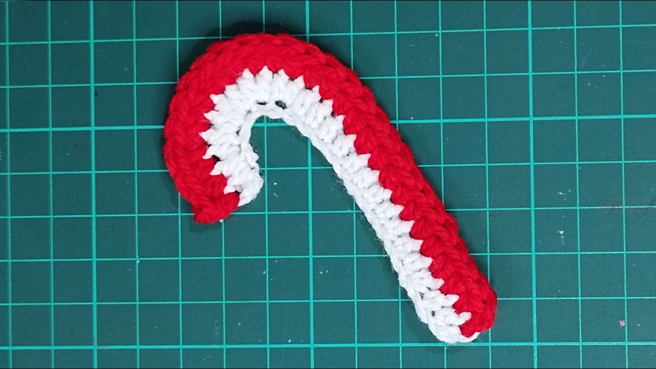 How to Crochet Candy Cane Ornament| Free Crochet Pattern of Candy Ornament | Crochet Free Pattern