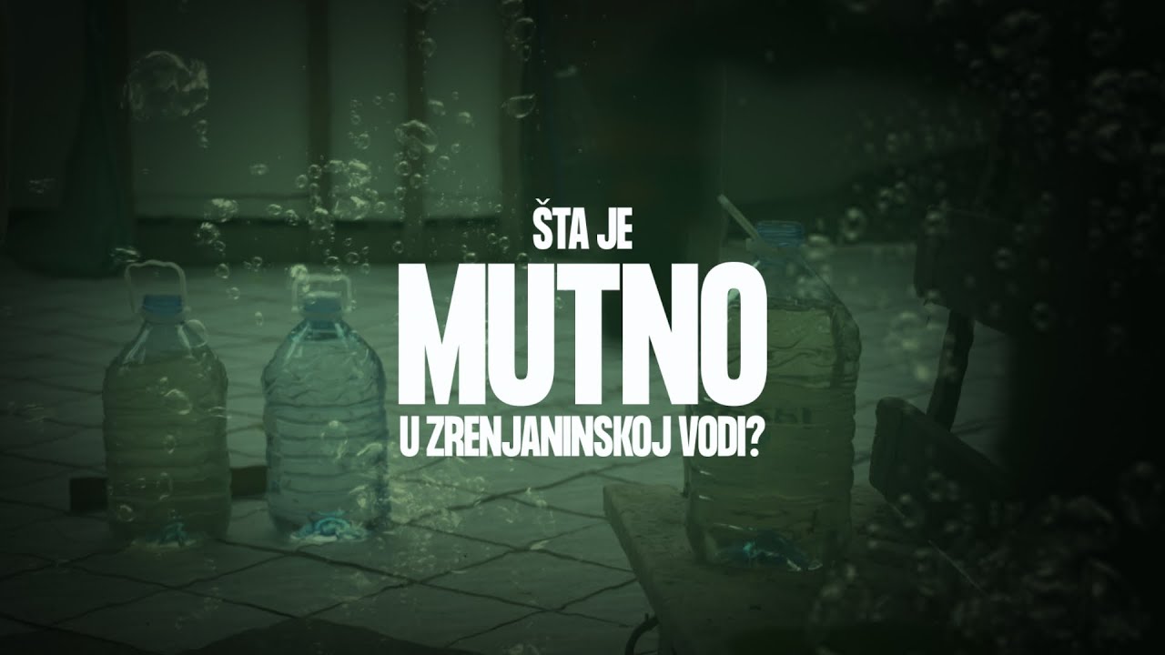 Insajder dokument: Šta je mutno u zrenjaninskoj vodi?
