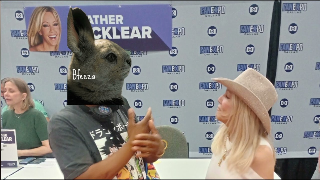 I met Heather Locklear at the @FANEXPOHQ #heatherlocklear