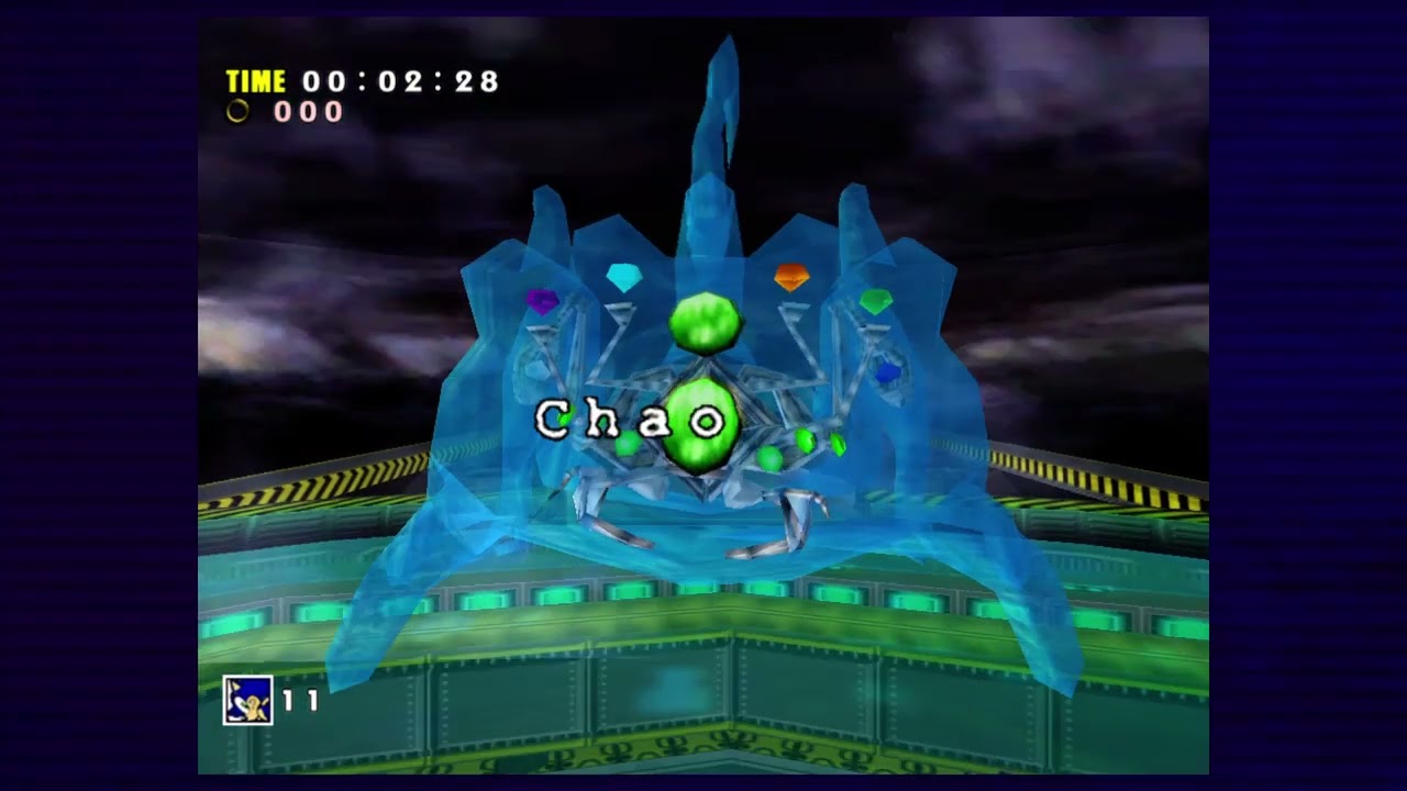 Sonic Adventure HD Boss 10 - Chaos 6