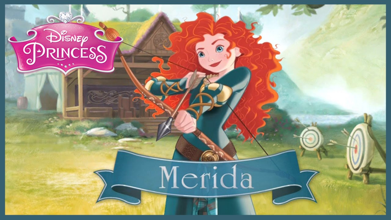 ☆ Disney Princess Royal Celebrations - Merida Game For Toddler