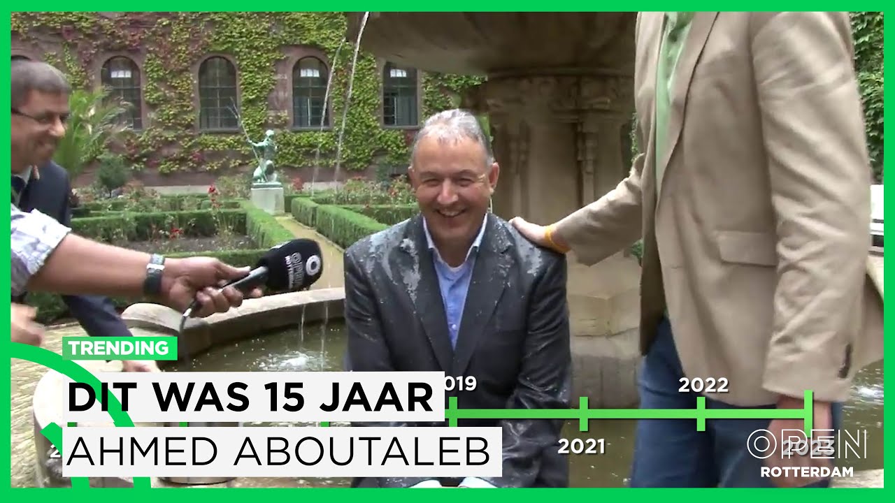 Dit was 15 jaar burgemeester Ahmed Aboutaleb in Rotterdam | TRENDING