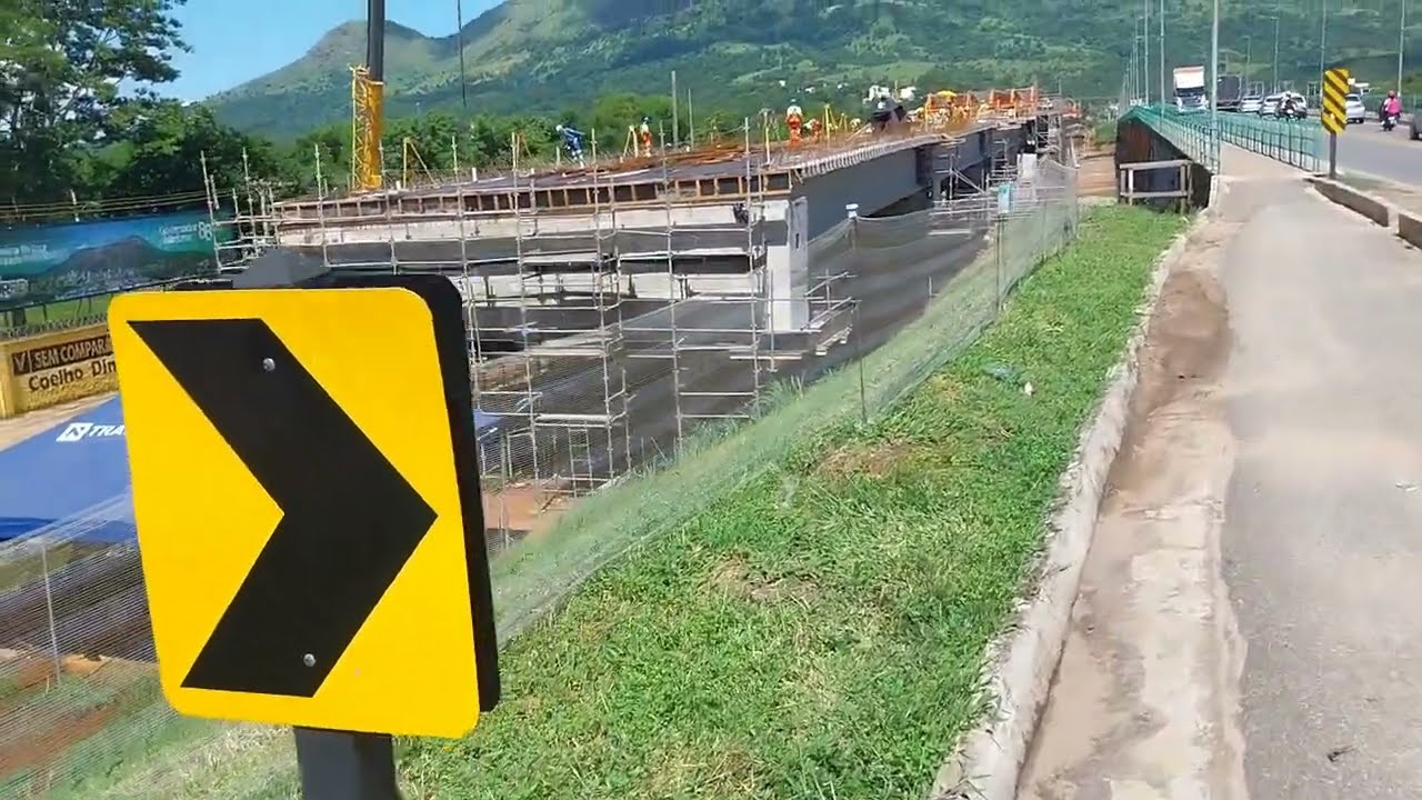 olha a ponte tomando forma - #obra ponte são raimundo 06/02/2026