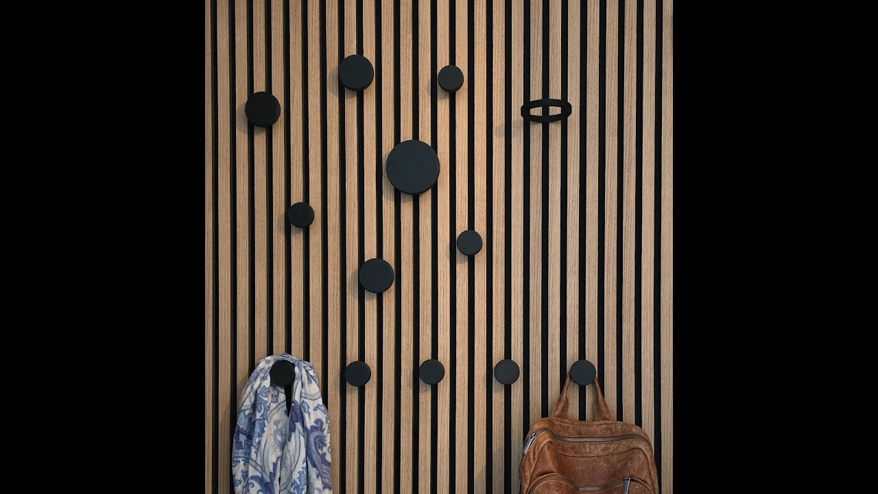 Acoustic panel hook - Round - by WallTune