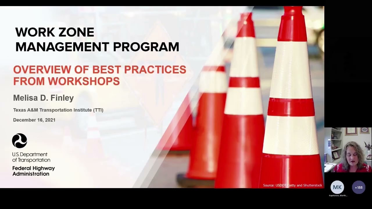 2021 Virtual Commercial Motor Vehicle (CMV) Safety in Work Zones Webinar
