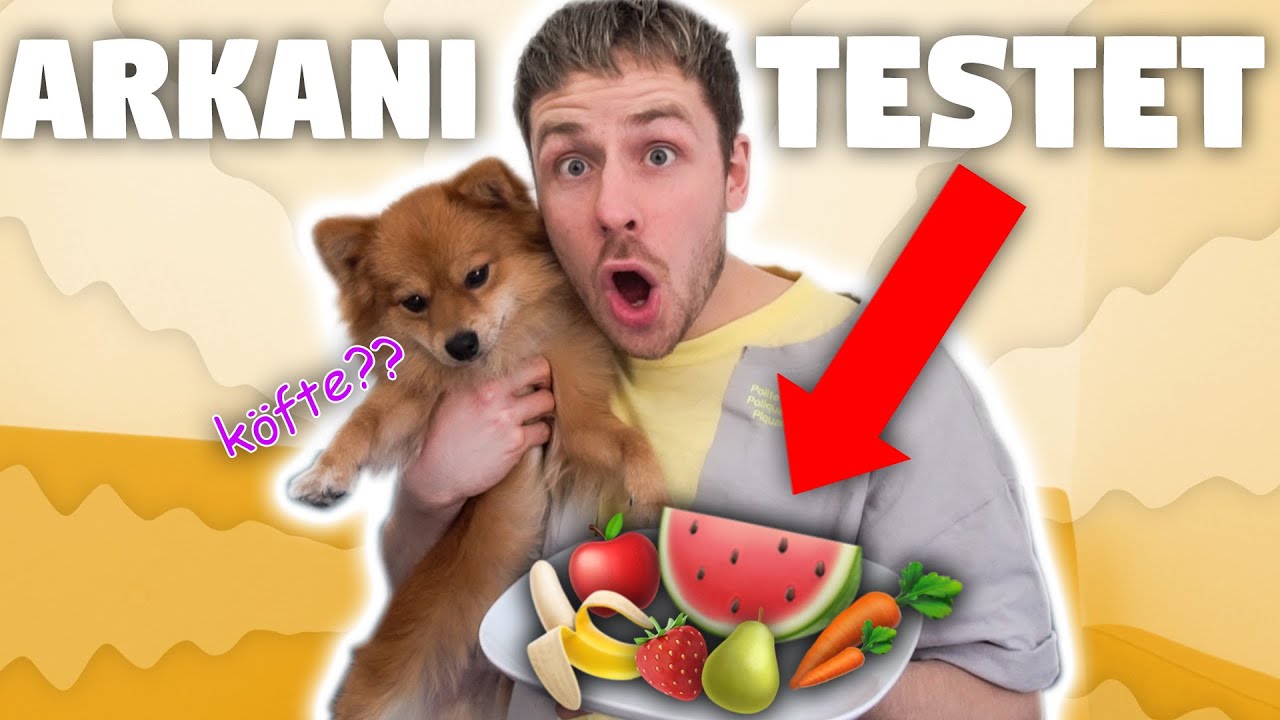 ARKANI testet OBST & Gemüse - Sau süß & voll niedlich also Guck das