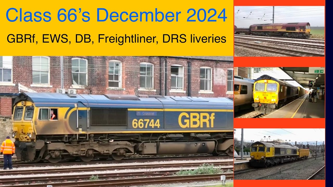Class 66 locos, December 2024