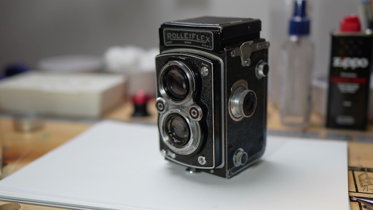 Cleaning my Rolleiflex