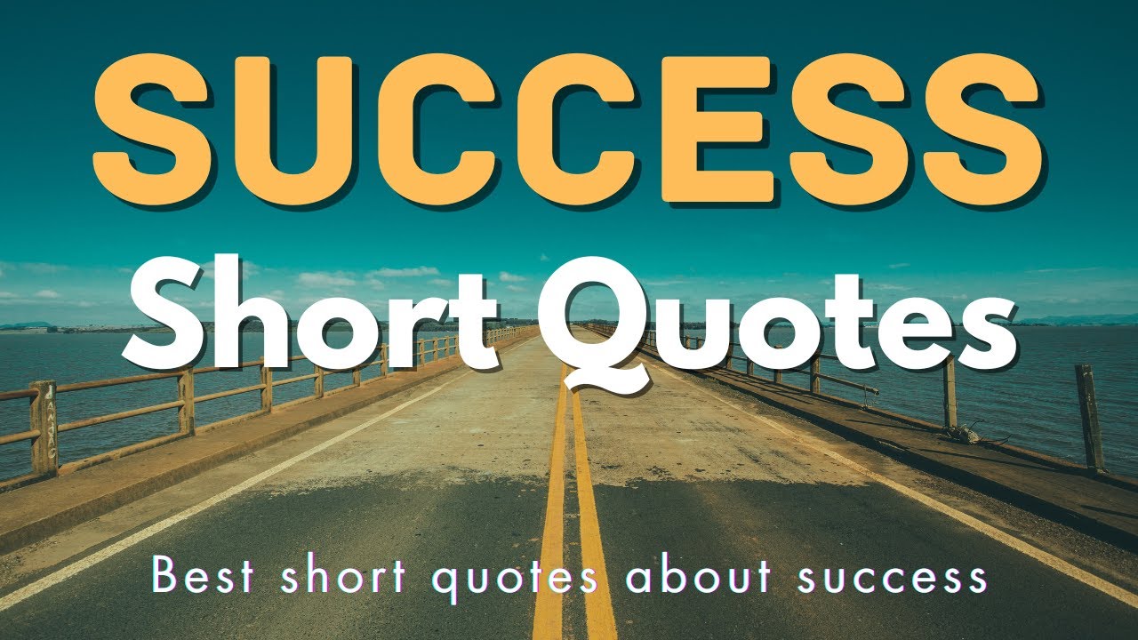 Success Short Quotes With Audio | Best Short Quotes About Life (With Audio)