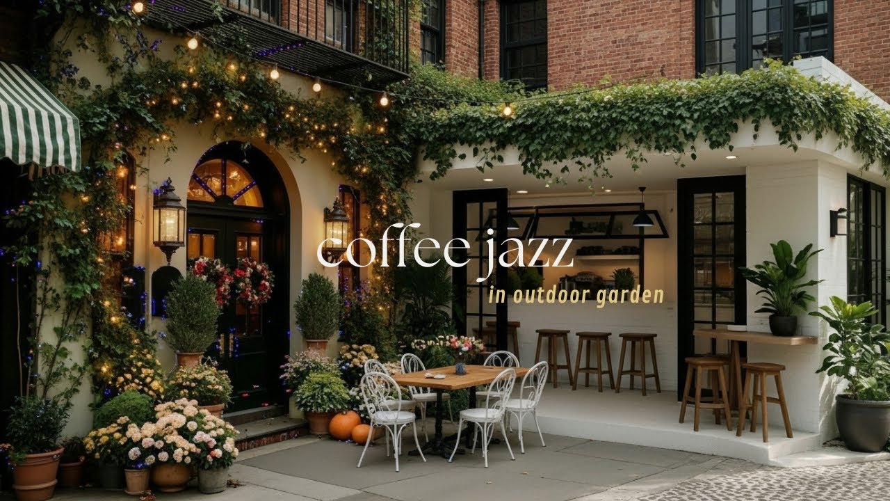 Cozy Café Lounge ☕ Smooth Jazz & Chill Bossa Nova for Study, Focus, and Peaceful Moments
