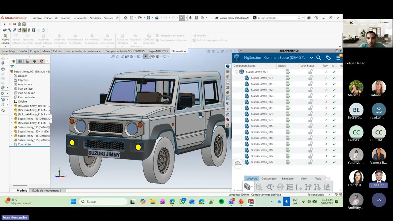 #LIVE IAC/ACADDEMIA NOVEDADES SOLIDWORKS 2026