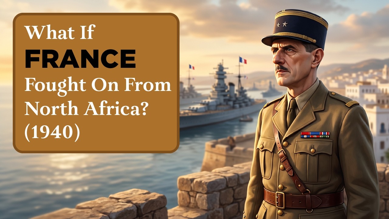 What If France Fought On From North Africa? (1940)