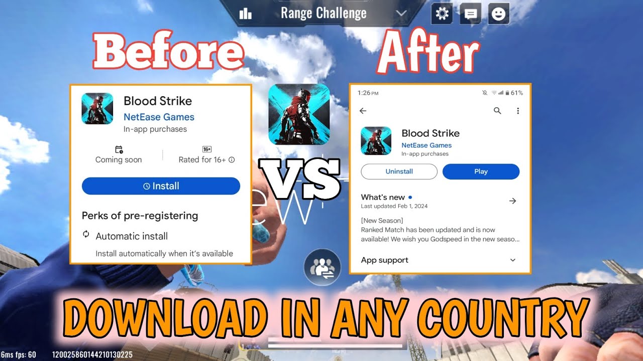 Blood Strike Mobile! (HOW TO DOWNLOAD PROJECT BLOOD STRIKE) IN ANY COUNTRY #bloodstrike
