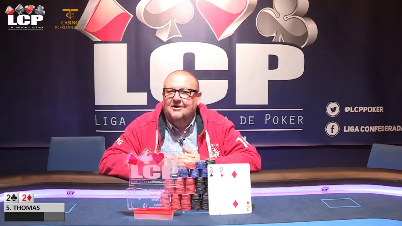 Mesa Final del Main Event de la LCP Casino de Torrequebrada
