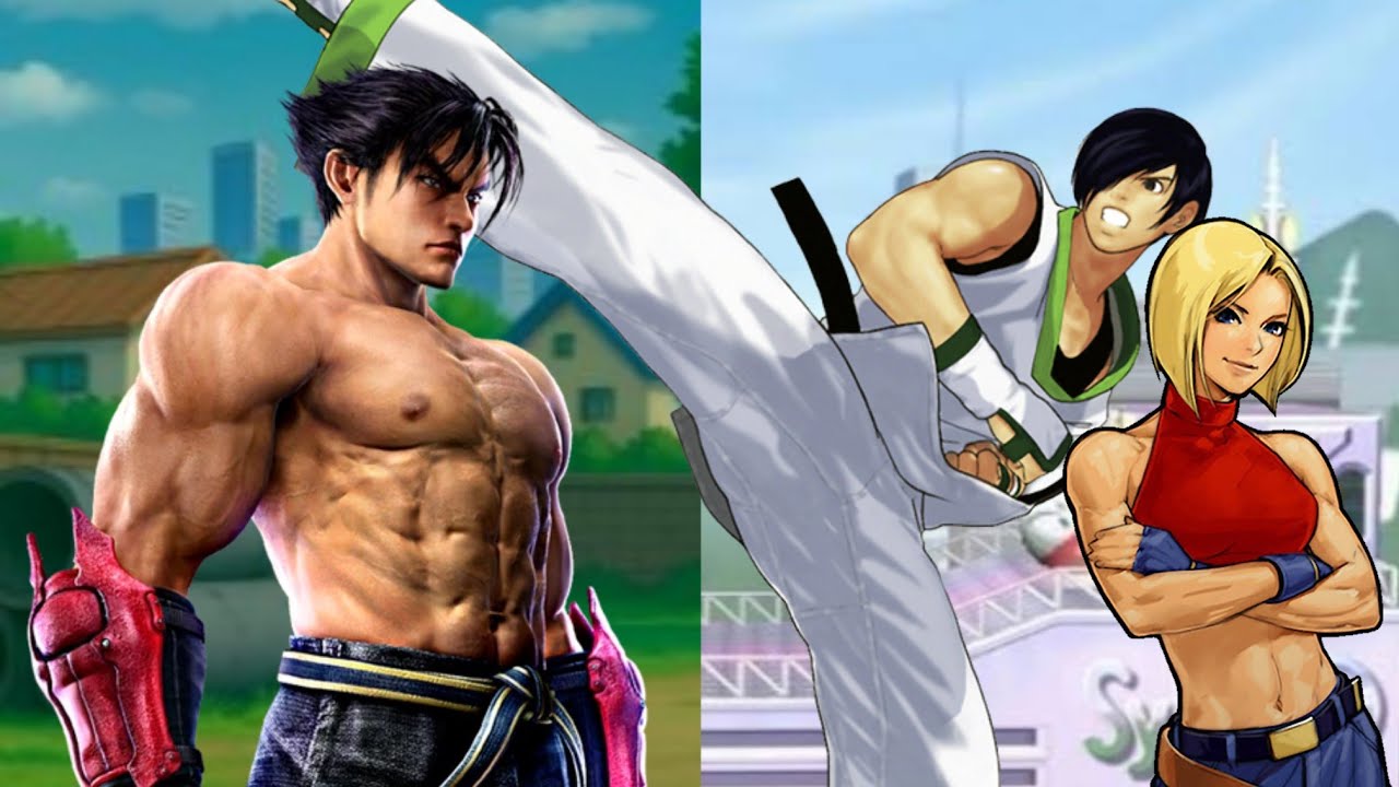 【MUGEN】Jin Kazama VS Kim Jae Hoon ＆ Blue Mary
