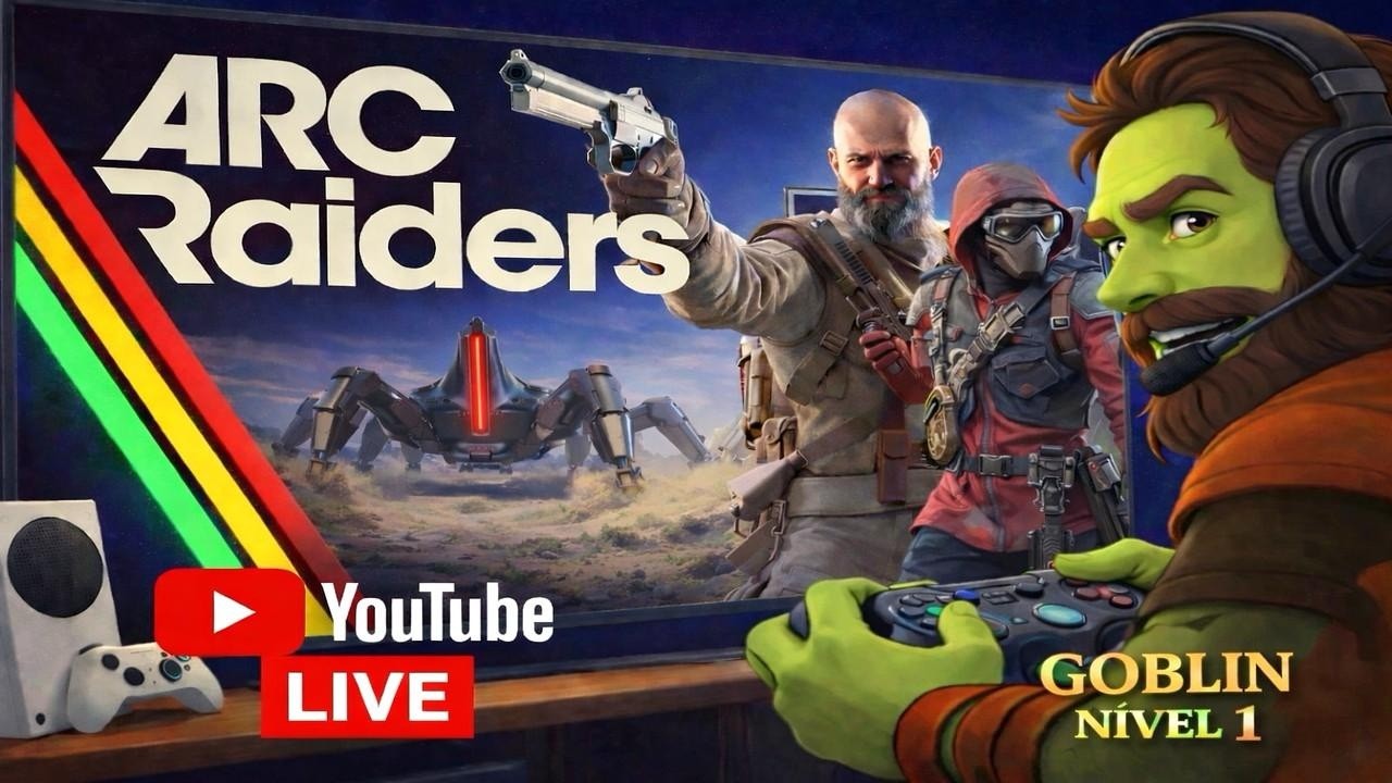 ARC RAIDERS _ Live Raiz, do PVE ao PVP !