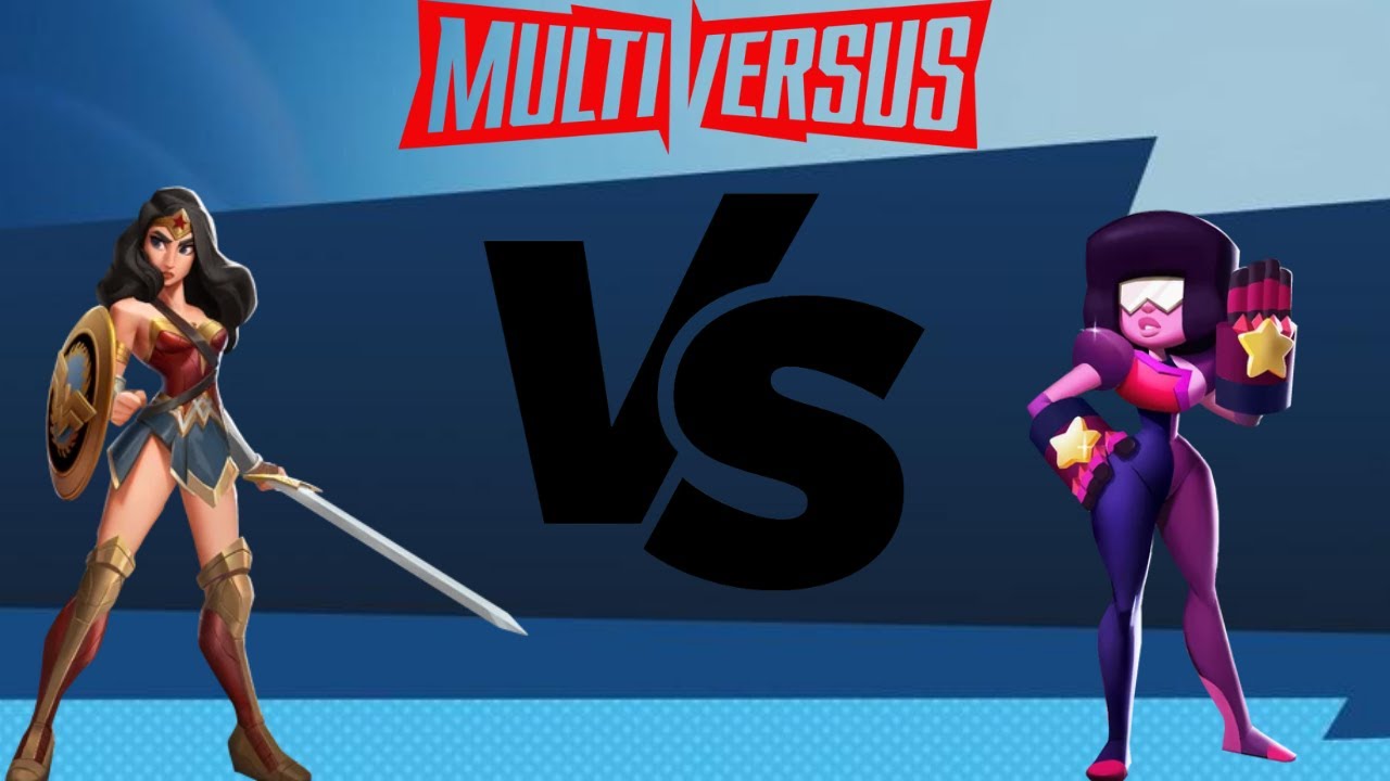 Wonder Woman VS Garnet - Multiversus Gameplay