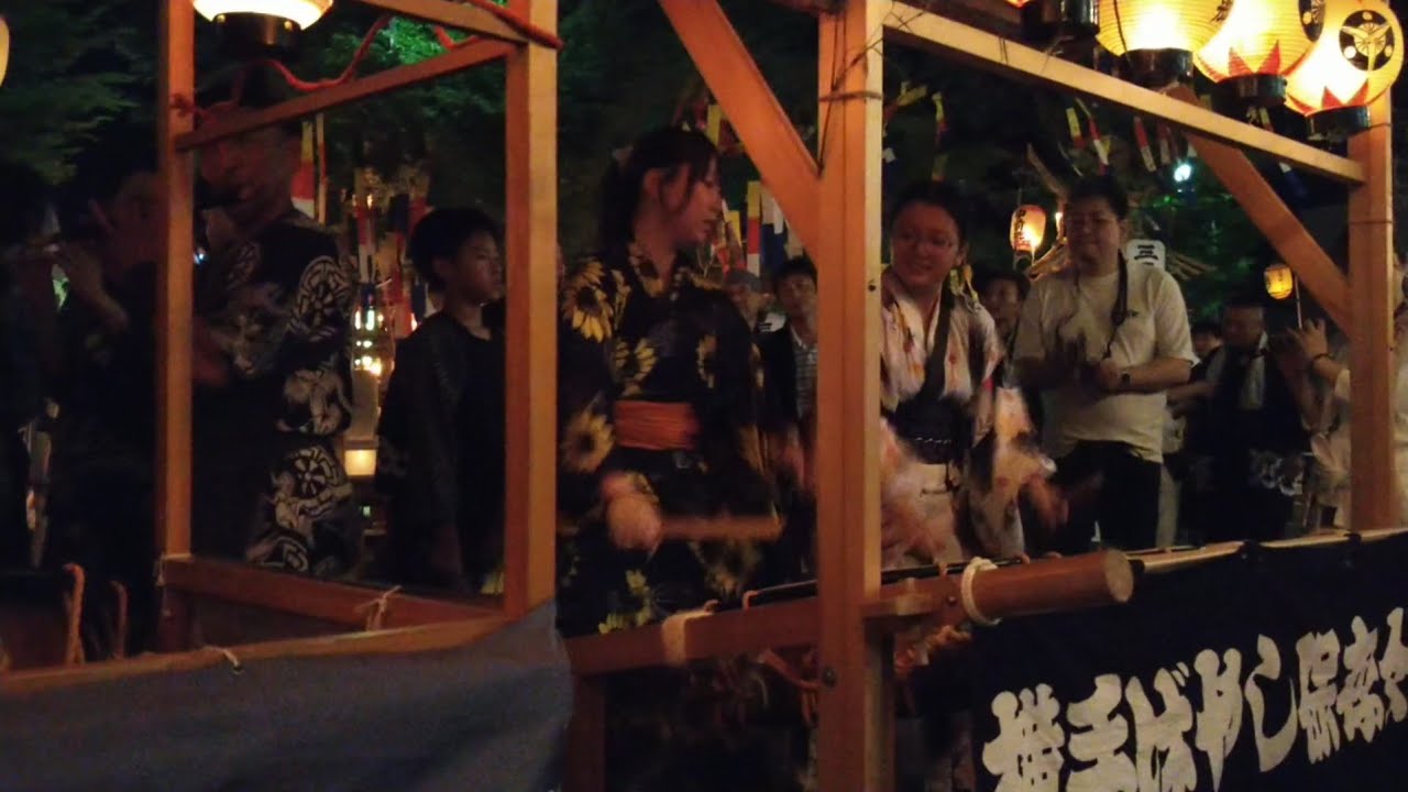 2024・8月15日・秋田県横手市・送り盆・サイサイ囃子・盆踊り・横手の送り盆まつり「サイサイ囃子」