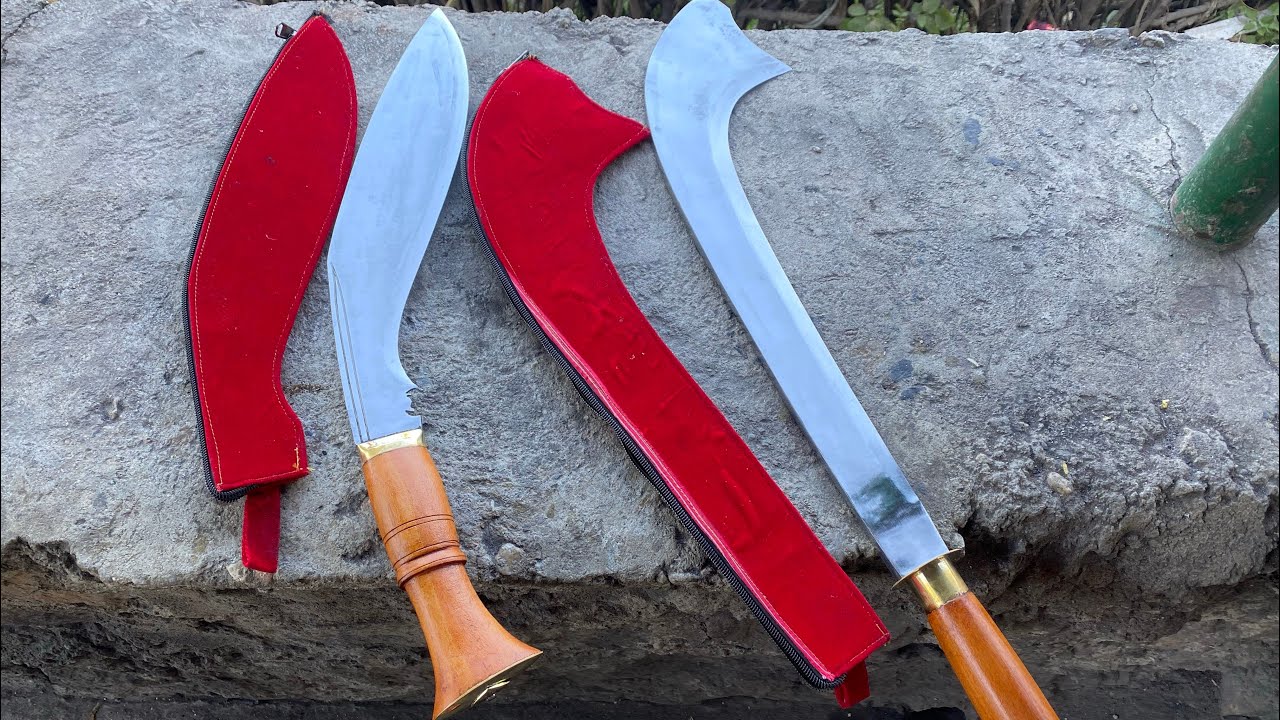 Salyani sirupate khukuri | In making