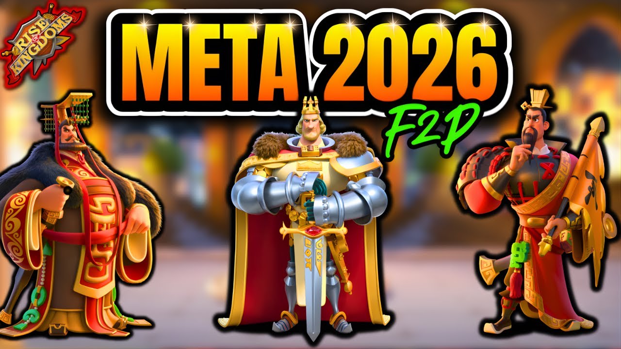 Guide des meilleurs PAIRINGS pour F2P en 2026 - Rise of Kingdoms