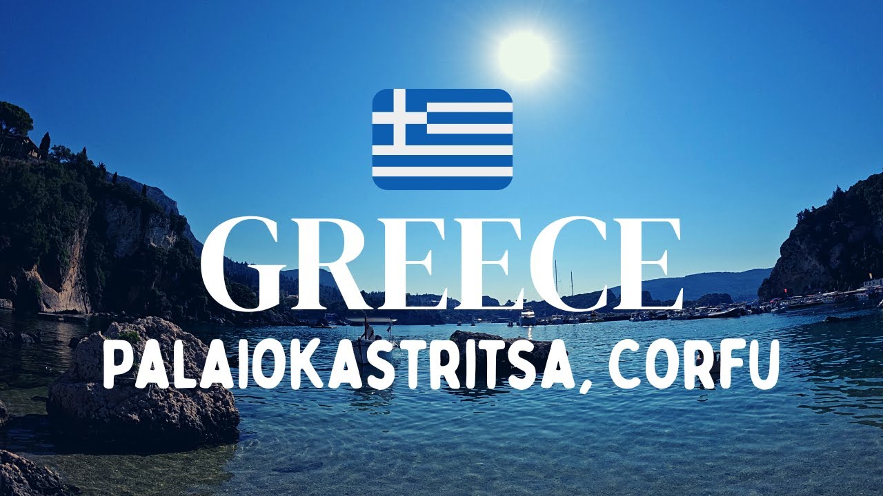 Palaiokastritsa (Παλαιοκαστρίτσα) Beach, Corfu, Greece