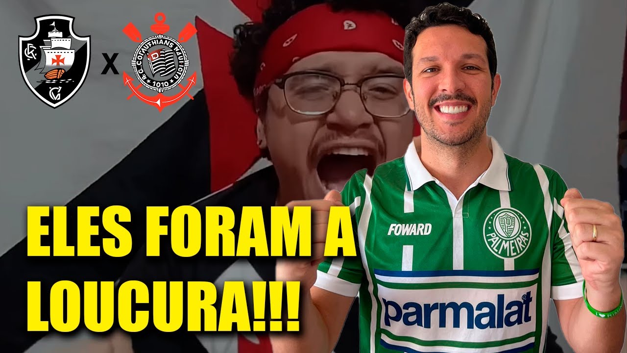REAÇOES VASCAINAS APOS PERDER TITULO PARA CORINTHIANS 😂