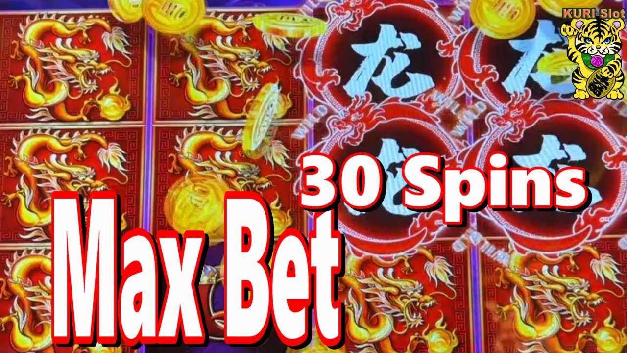 ★DRAGONS POWER AGAIN !★DRAGONS (Duo Fu Duo Cai GRAND) Slot (SG)☆MAX BET 30 SPINS☆MAX 30  #25 ★栗スロット