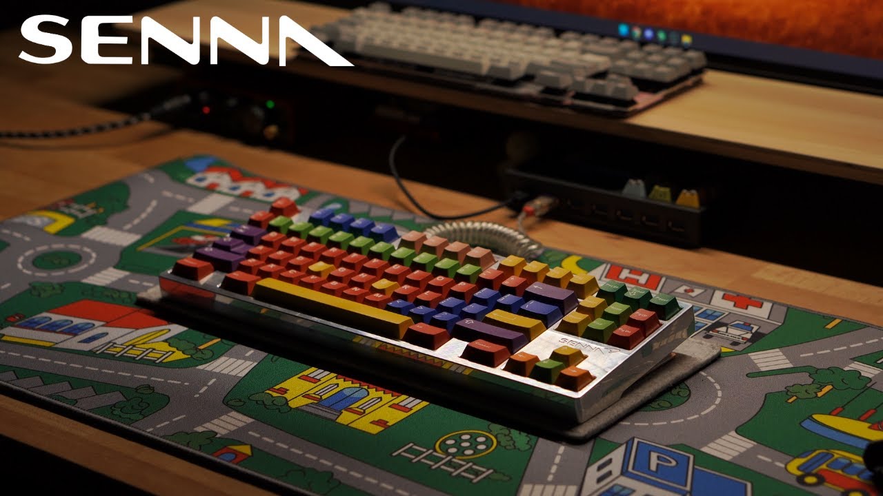 Senna Prototype Keyboard by DN | MX Blacks