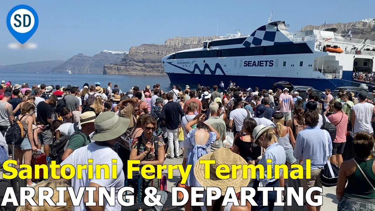Santorini Ferry Port – Arriving & Departing, Transportation, Tickets