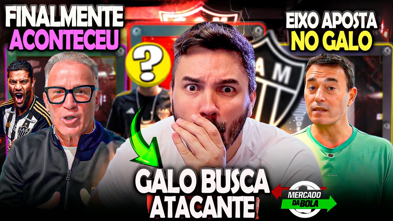 🎯 ATLÉTICO BUSCARÁ ATACANTE 🚨 EIXO APOSTA NO GALO 😂 FINALMENE JAECI CARVALHO | NOTÍCIAS #atlético