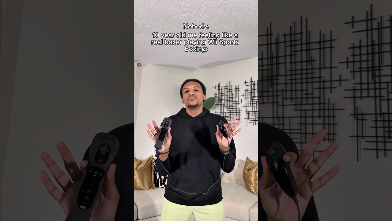 Играть против Мэтта в Wii Sports Boxing было не шуткой 😮‍💨🥊 