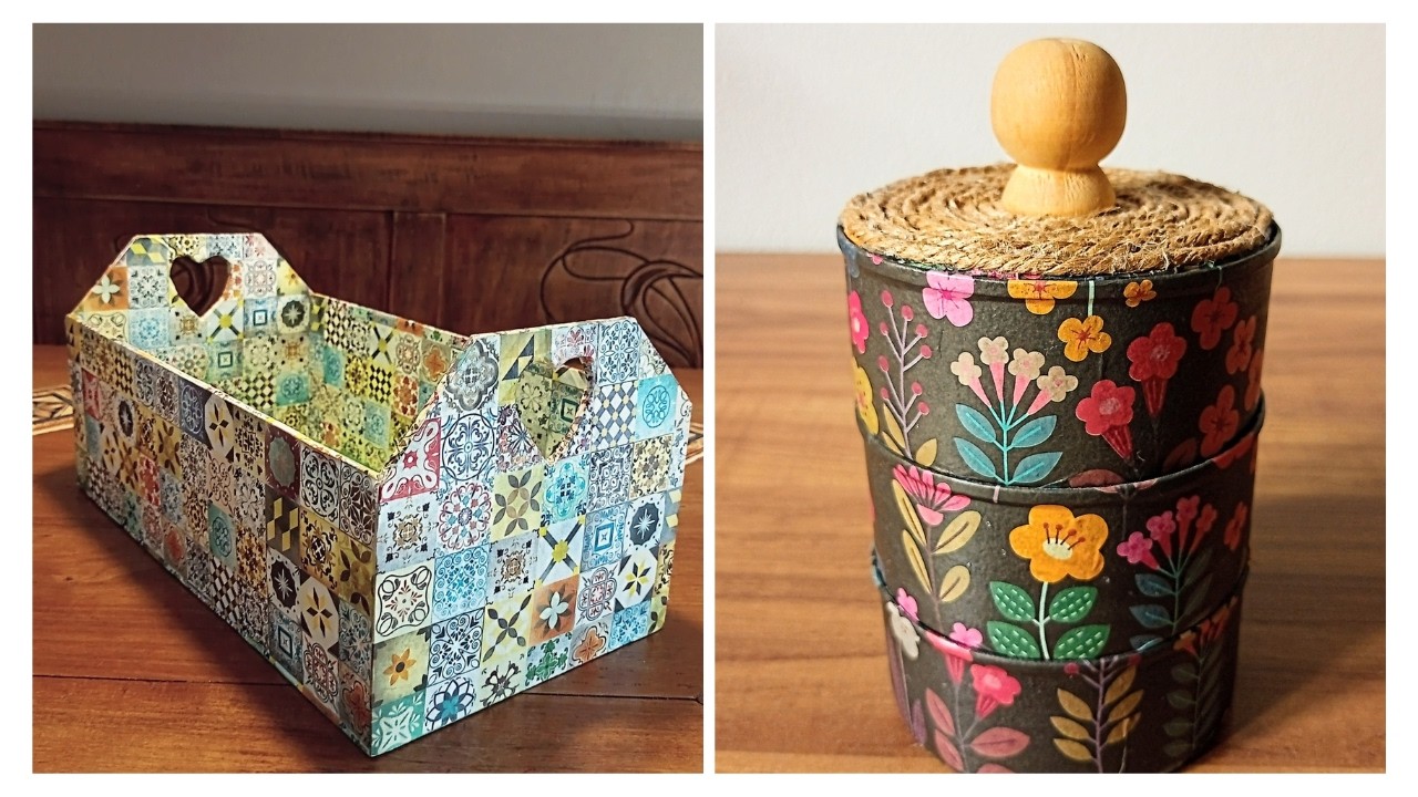 DO LIXO AO LUXO | Diy organizadores lindos | Faça você mesmo porta jóias | Decoração baixo custo