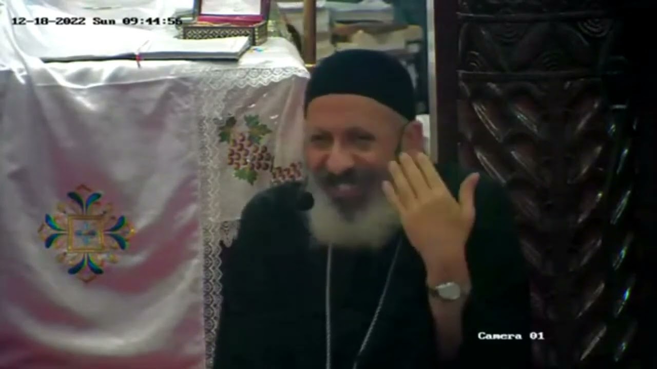 دروس من البشارة   الاحد الثاني في كيهك