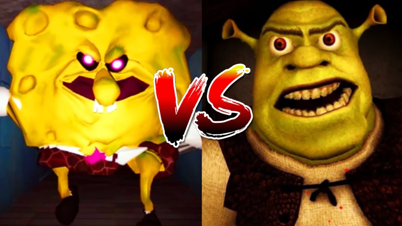SpongeBob Vs Shrek Horror game 