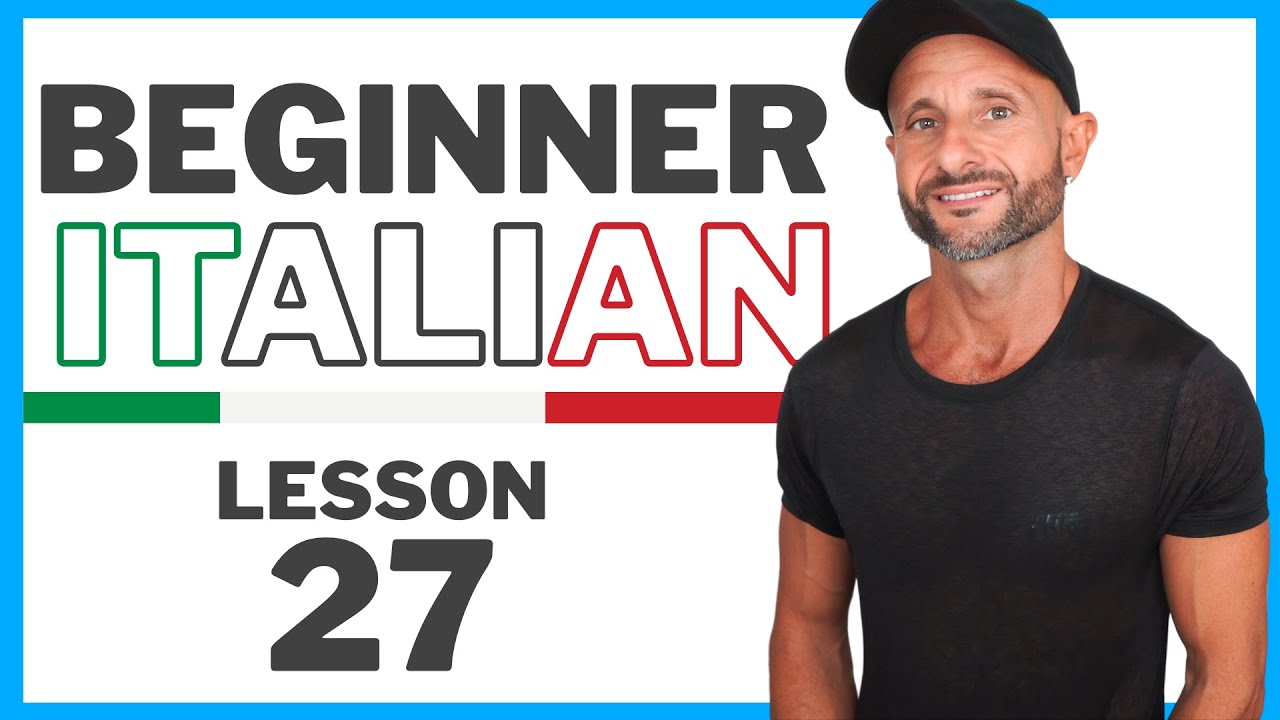 Italian Irregular ERE verbs - Beginner Italian Course: Lesson 27