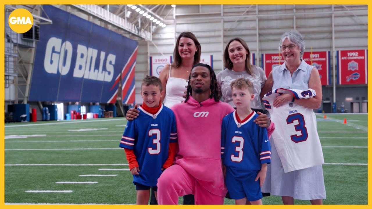 Damar Hamlin surprises Buffalo Bills fans