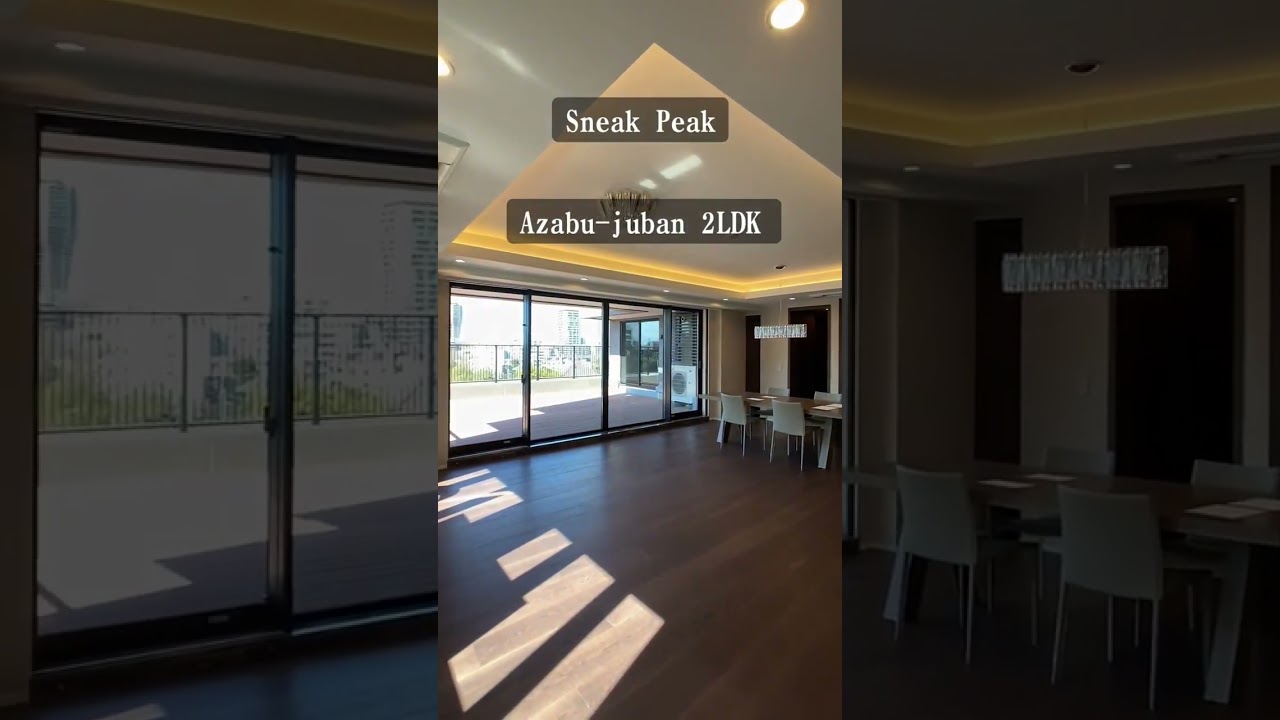 Sneak Peek: Luxury Apartment in Azabu-juban with Massive Rooftop Balcony