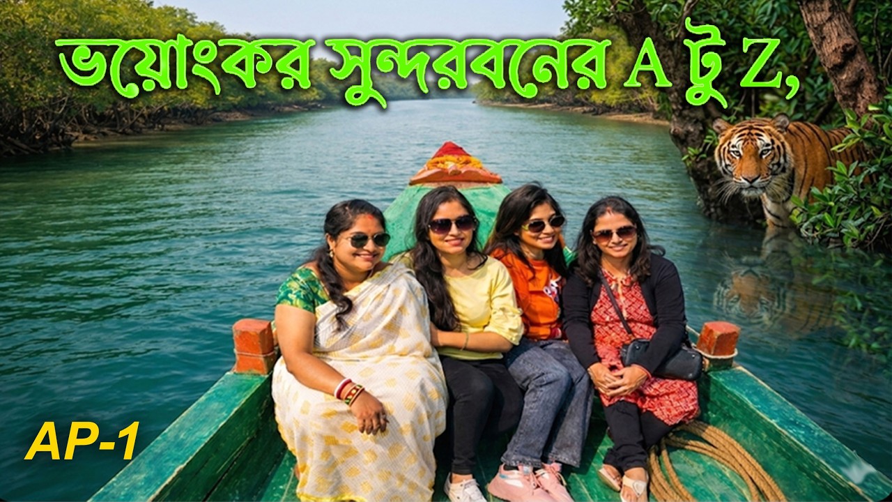 সুন্দরবন টুর ২ রাত ৩ দিন | Kolkata to Sundarban Launch Experience | A To Z তথ্য | Part 1